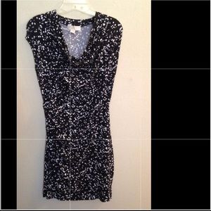 Michael Kors Black & White Dress Sz M
